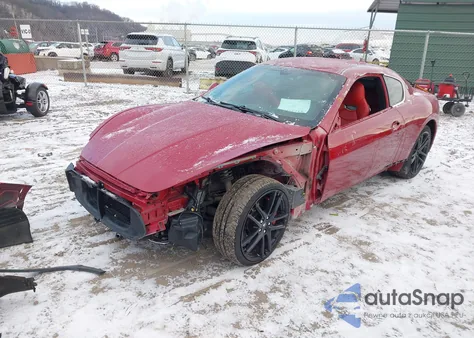2018 Maserati Granturismo from USA, damaged, VIN ZAM45VLAXJ0265719